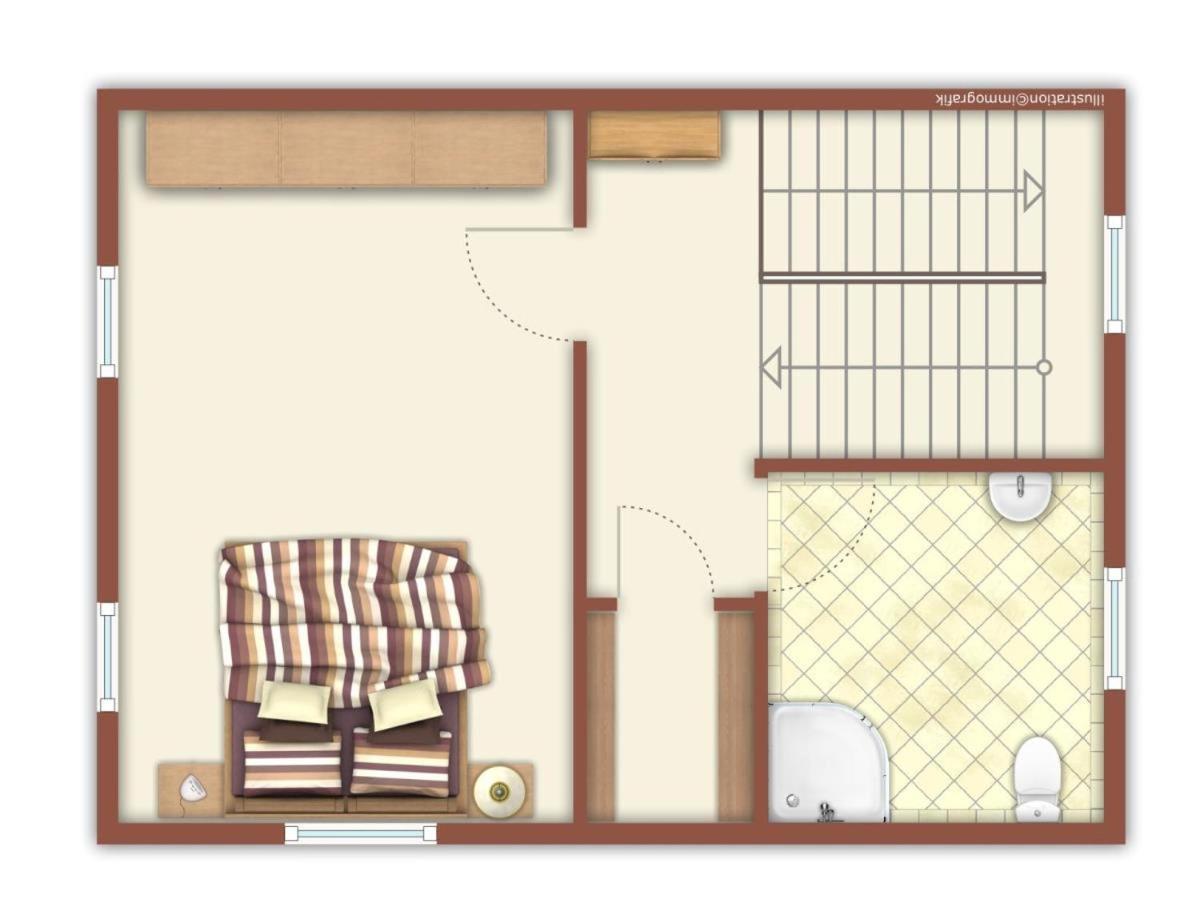 Appartamento Kapitaenshaus Moewenblick Rostock Esterno foto