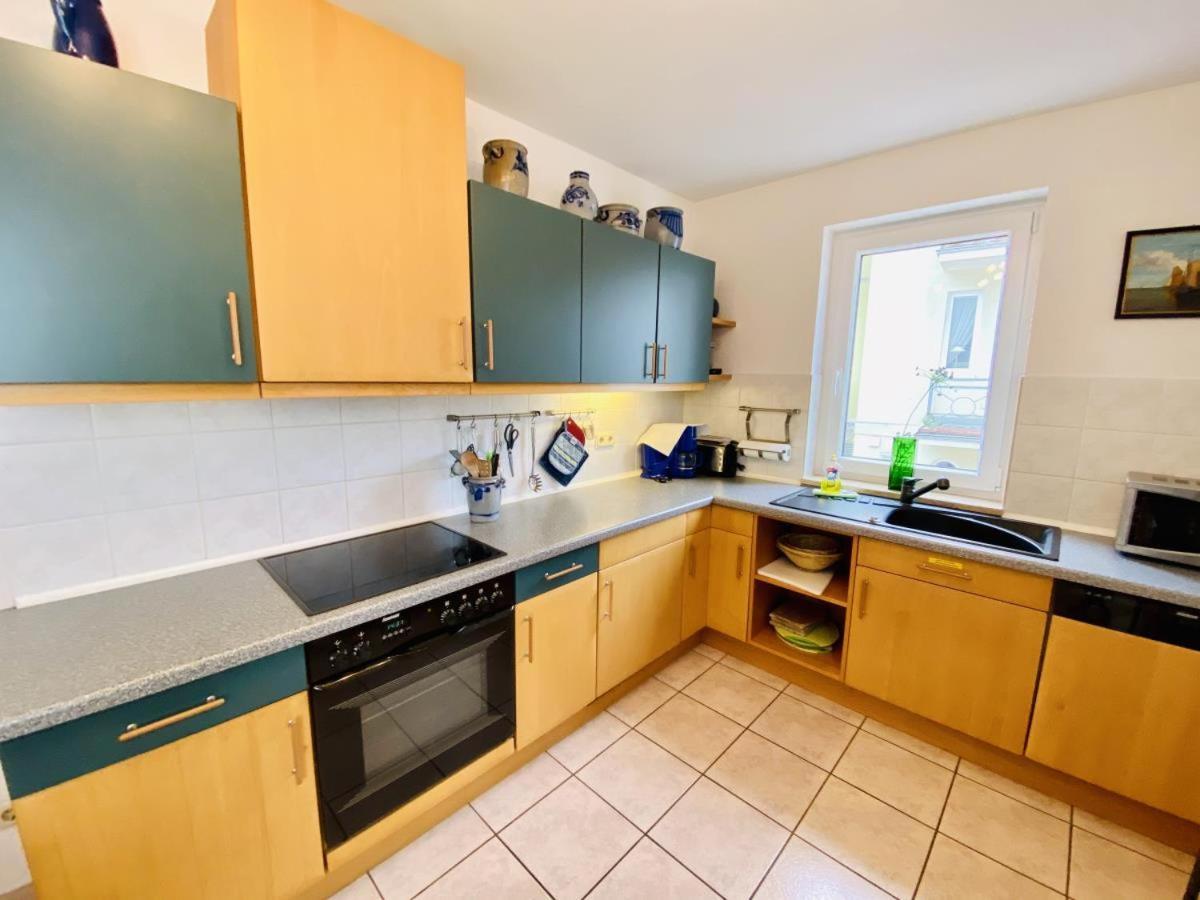 Appartamento Kapitaenshaus Moewenblick Rostock Esterno foto