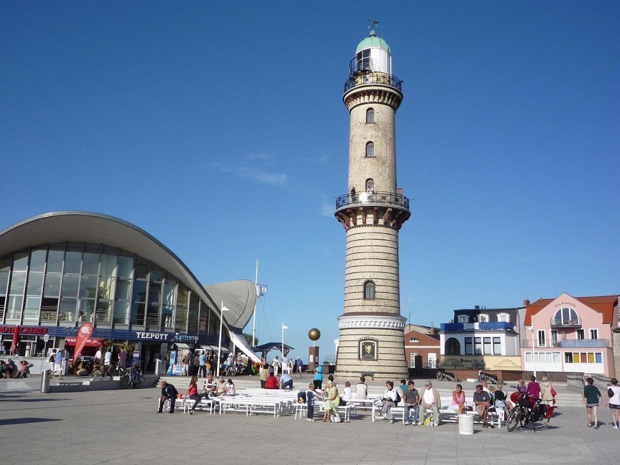 Appartamento Kapitaenshaus Moewenblick Rostock Esterno foto